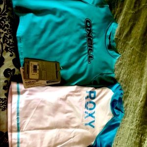 Kids swim shirts
